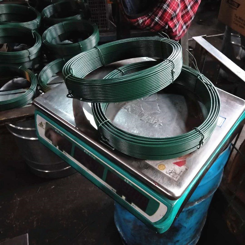 PVC Coated Iron Wire factory PVC Coated Iron Wire factory